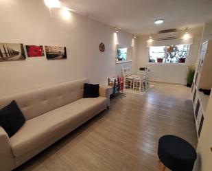 Living room of Flat for sale in Málaga Capital  with Air Conditioner, Terrace and Storage room