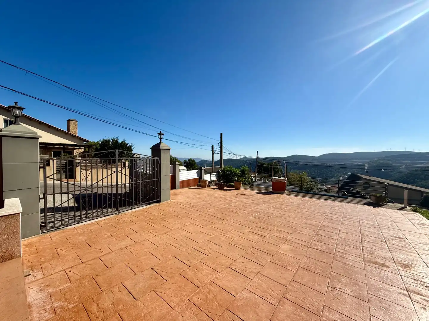 Terraza de Casa o chalet en venta en Vallirana con Jardín privado, Terraza y Horno
