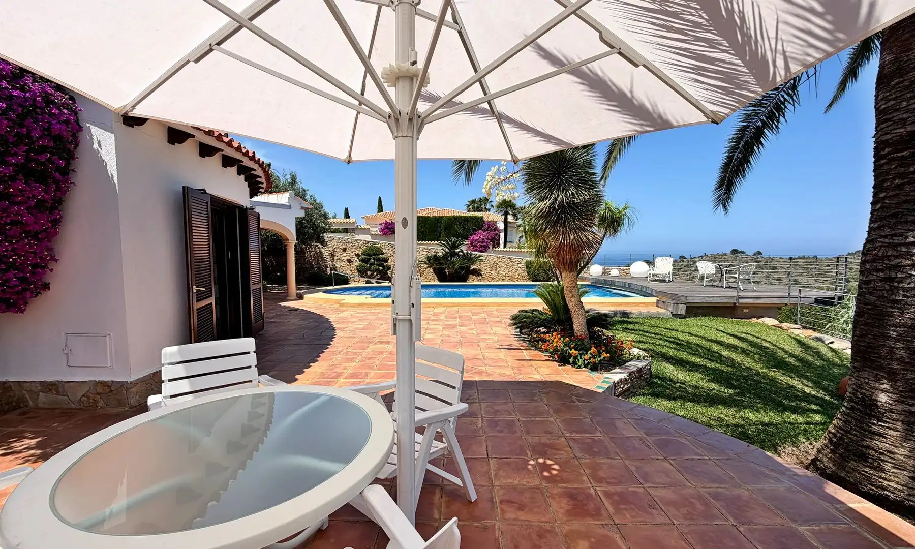 Terrace of Houses for sale in Dénia  with Air Conditioner, Heating and Private garden