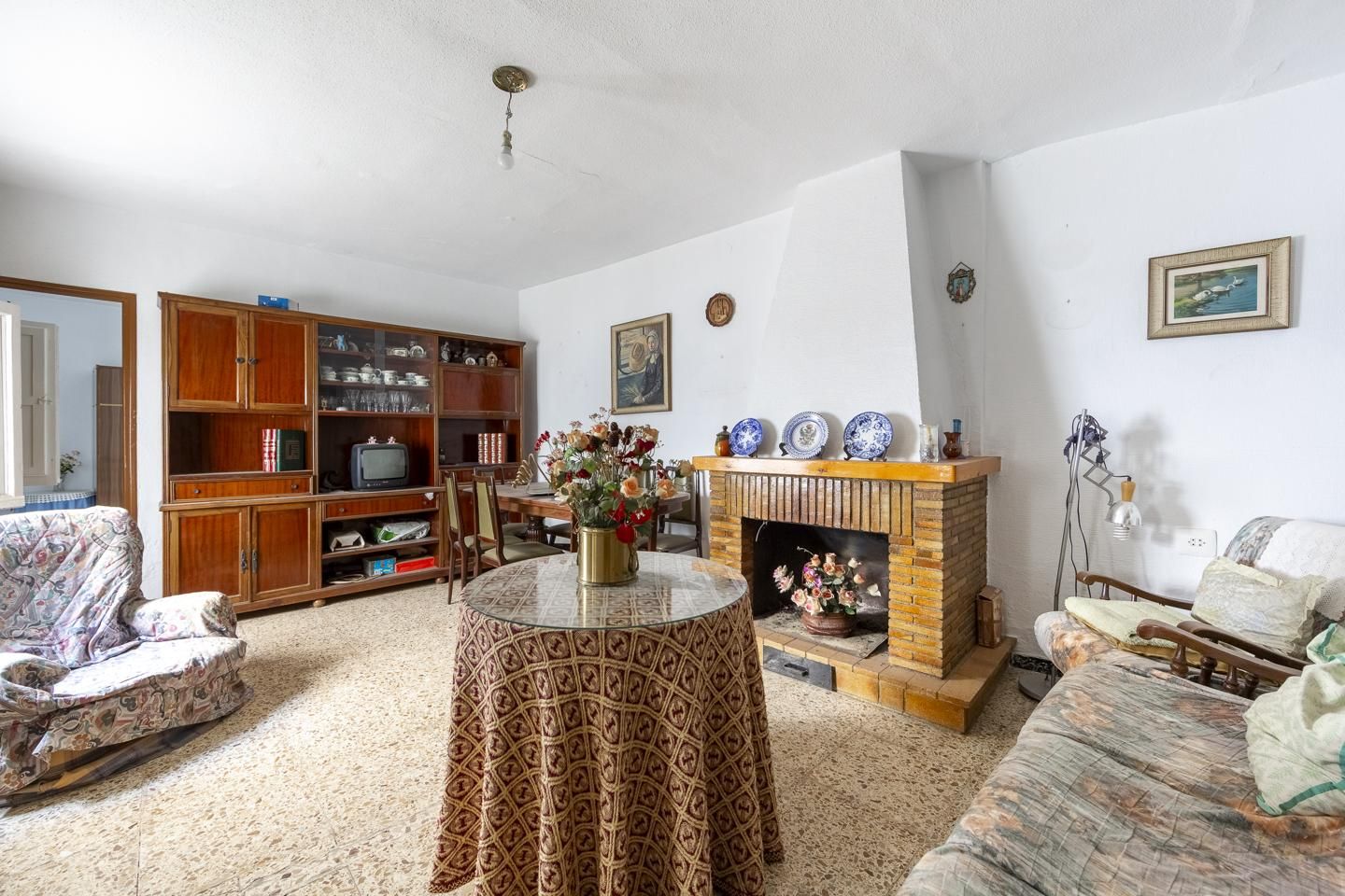 Sala d'estar de Casa o xalet en venda en  Almería Capital amb Aire condicionat, Terrassa i Traster