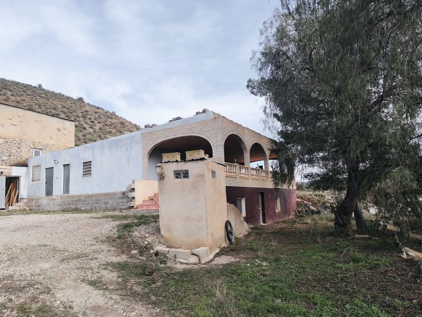 Vista exterior de Finca rústica en venta en Tabernas con Amueblado