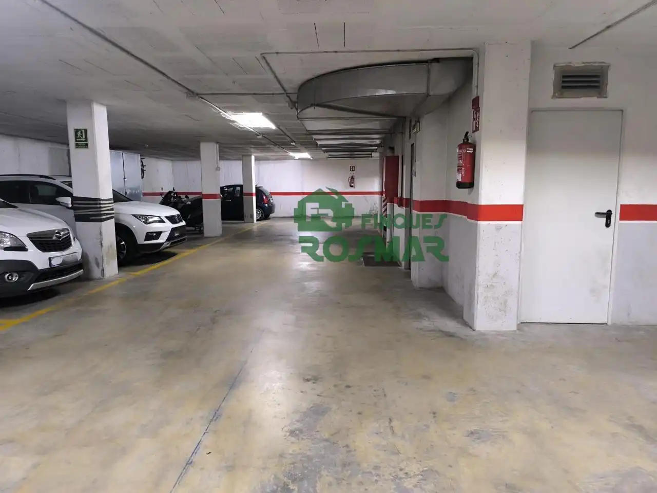 Parking of Flat for sale in Lloret de Mar  with Air Conditioner and Terrace