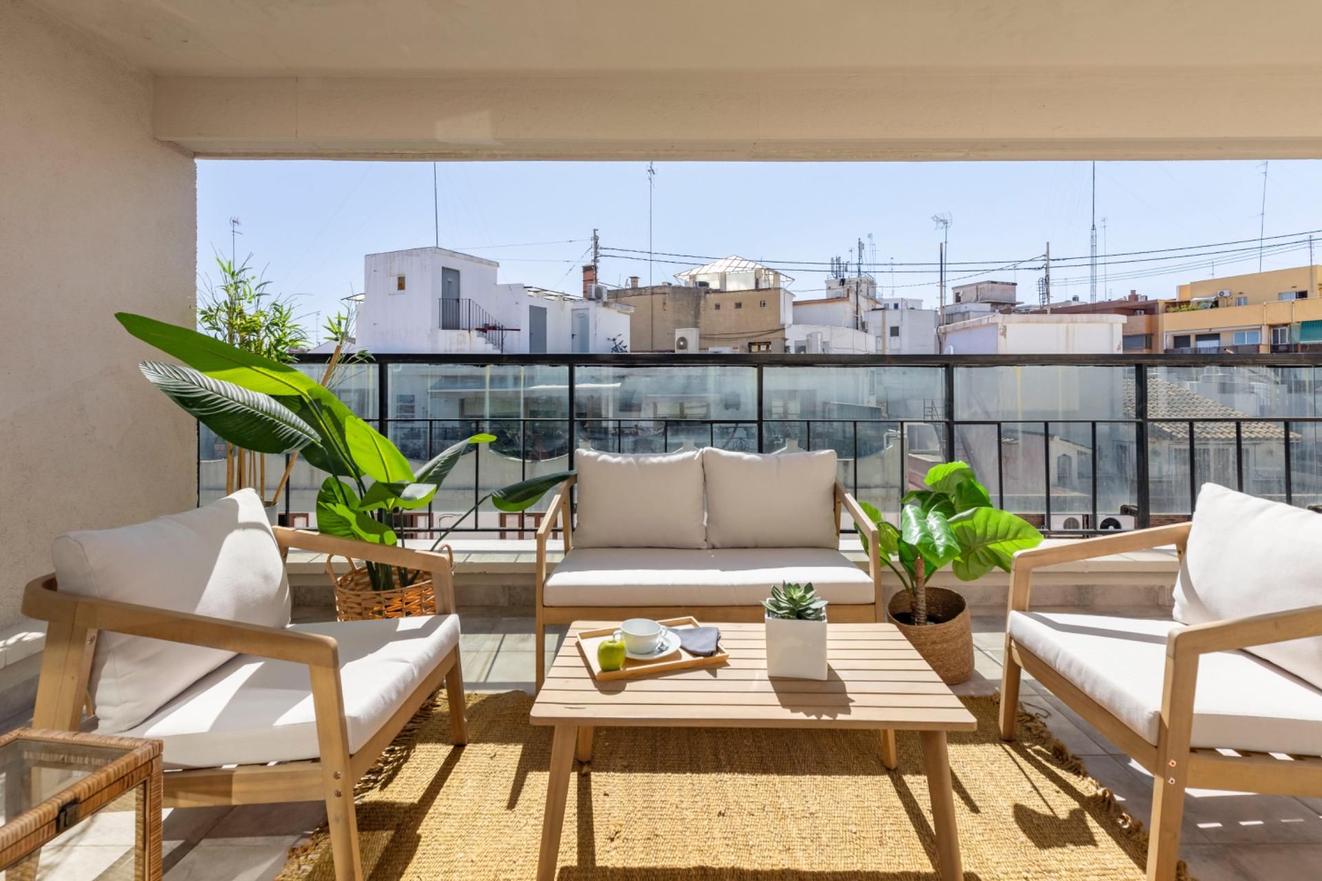 Terrace of Attic for sale in  Valencia Capital  with Terrace