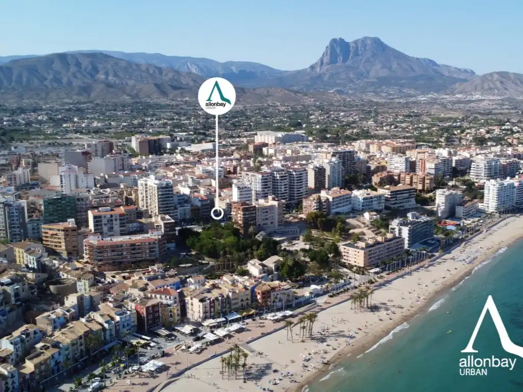 Vista exterior de Apartamento en venta en Villajoyosa / La Vila Joiosa con Aire acondicionado, Terraza y Horno