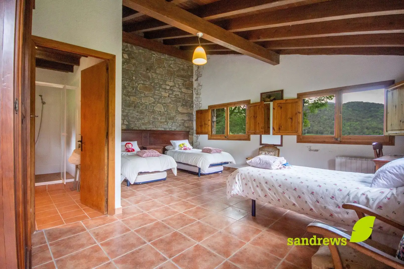 Casa rústica amb jardí en venda a La Vall de Bianya, imagen 17