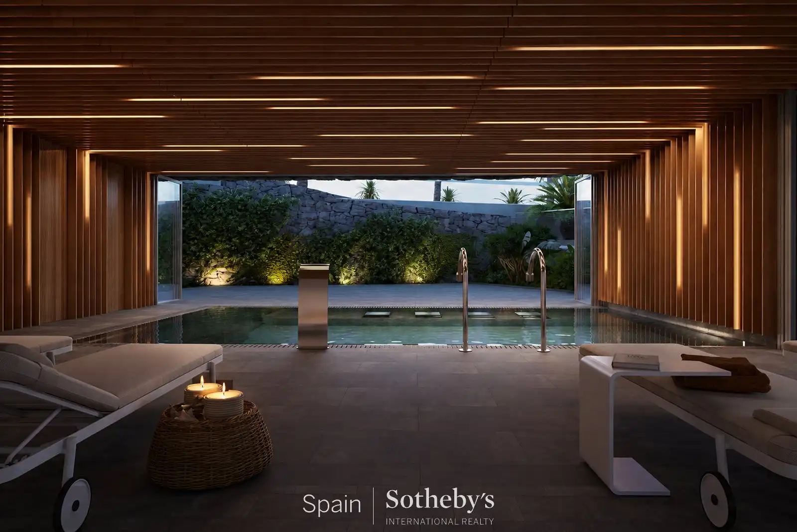 Swimming pool of Apartments for sale in Guía de Isora  with Air Conditioner, Private garden and Terrace
