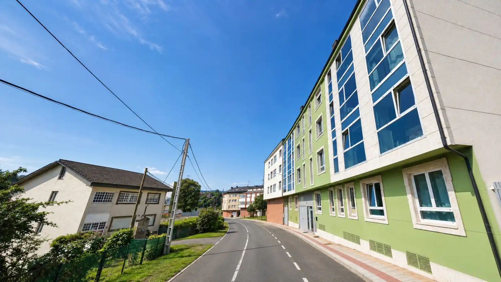Vista exterior de Piso en venta en Narón con Trastero