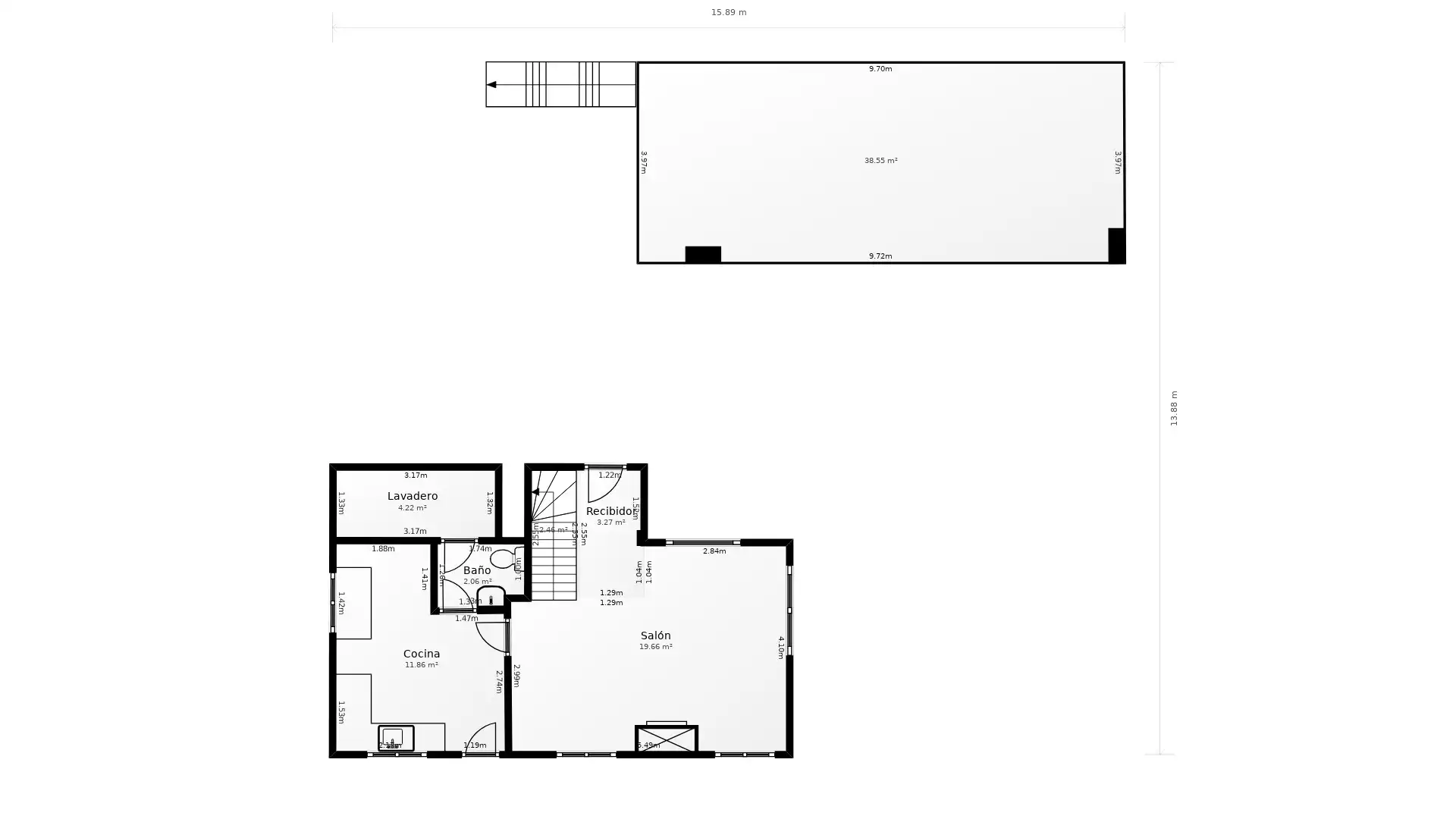 Casa amb jardí en venda a La Torre de Claramunt, imagen 37