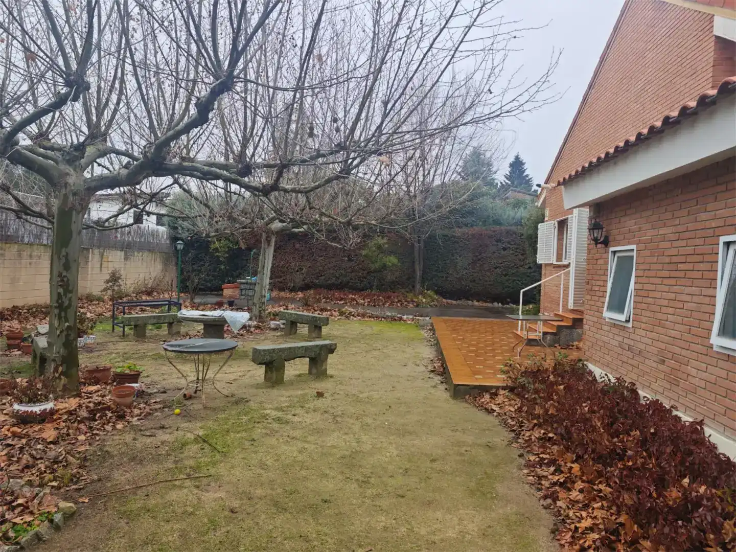 Jardí de Casa o xalet en venda en Guadarrama amb Balcó