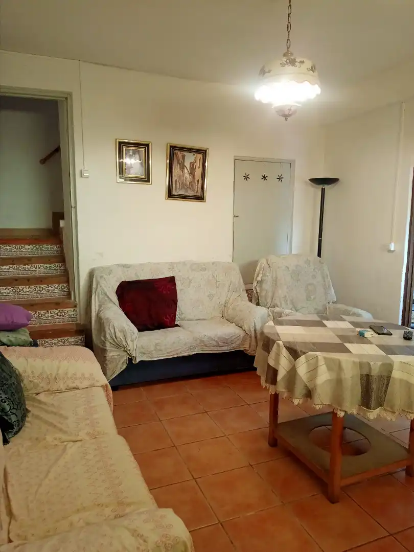 Sala de estar de Casa o chalet en venta en Cañada del Hoyo con Terraza, Amueblado y Balcón