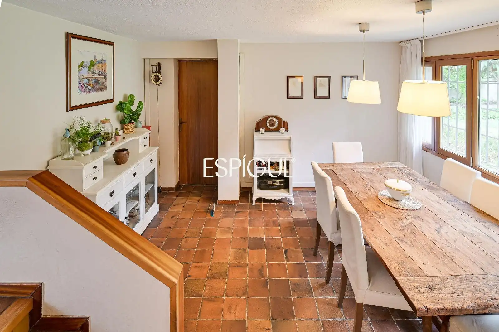 Esszimmer von Haus oder Chalet zum Verkauf in Cerdanyola del Vallès mit Klimaanlage, Heizung und Terrasse