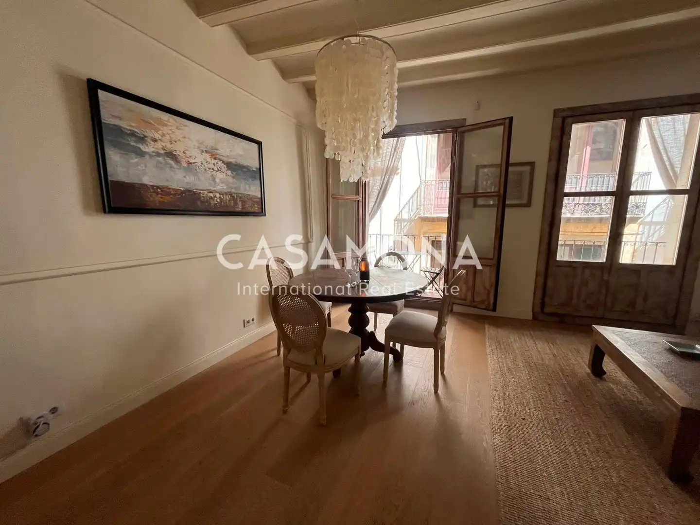 Comedor de Apartamento en venta en Barcelona con Aire acondicionado, Calefacción y Balcón