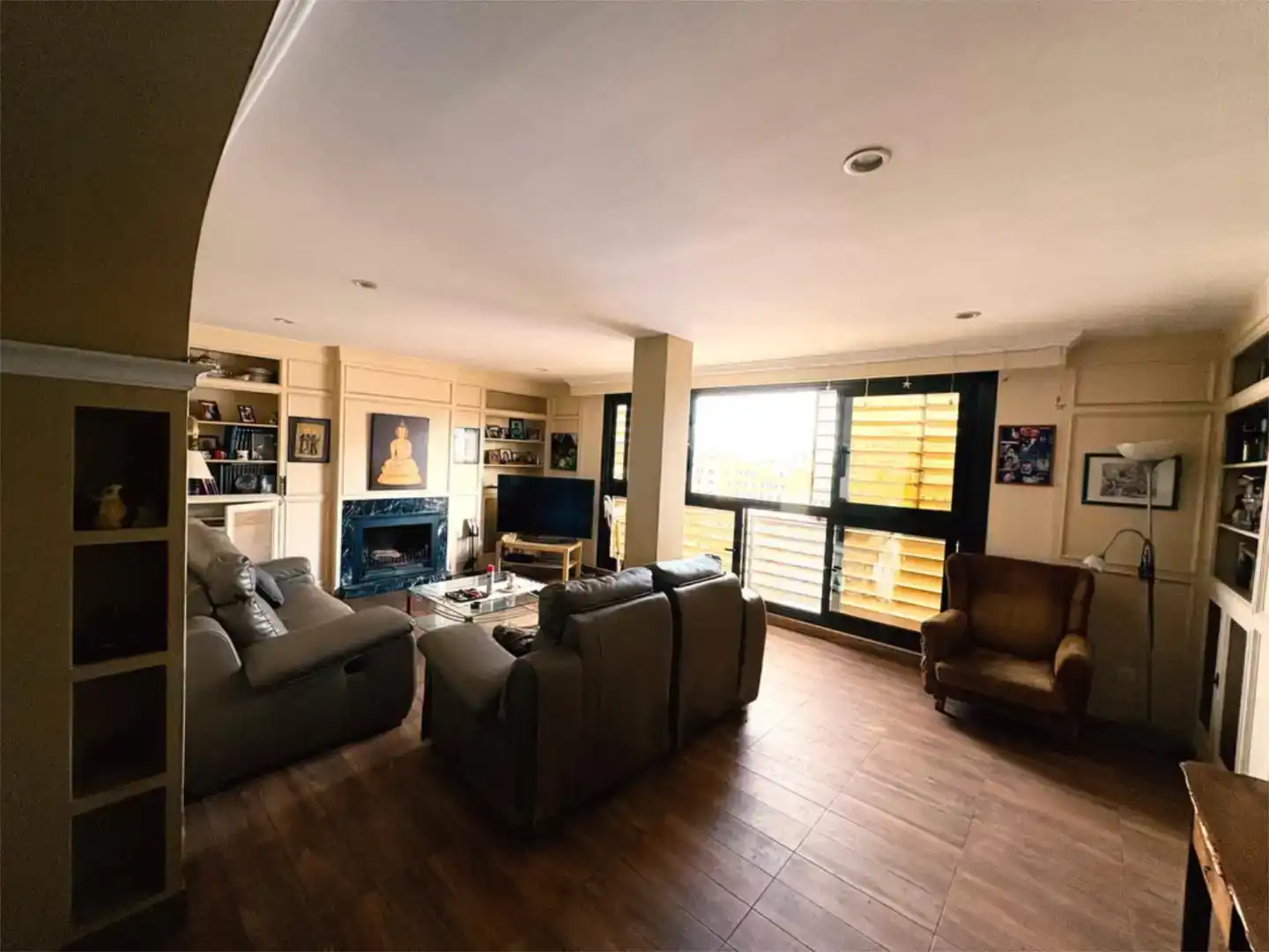 Sala de estar de Piso en venta en  Palma de Mallorca con Aire acondicionado y Balcón