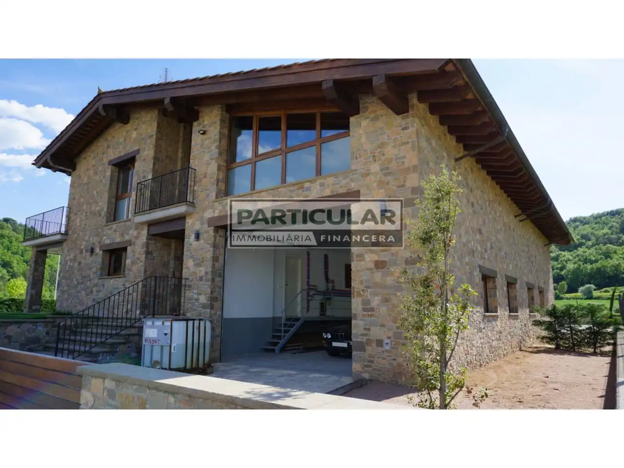 Exterior view of Detached homes for rent in Santa Eulàlia de Riuprimer  with Heating, Private garden and Terrace
