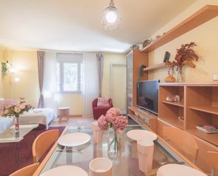 Living room of Flat for sale in  Barcelona Capital  with Terrace and Balcony