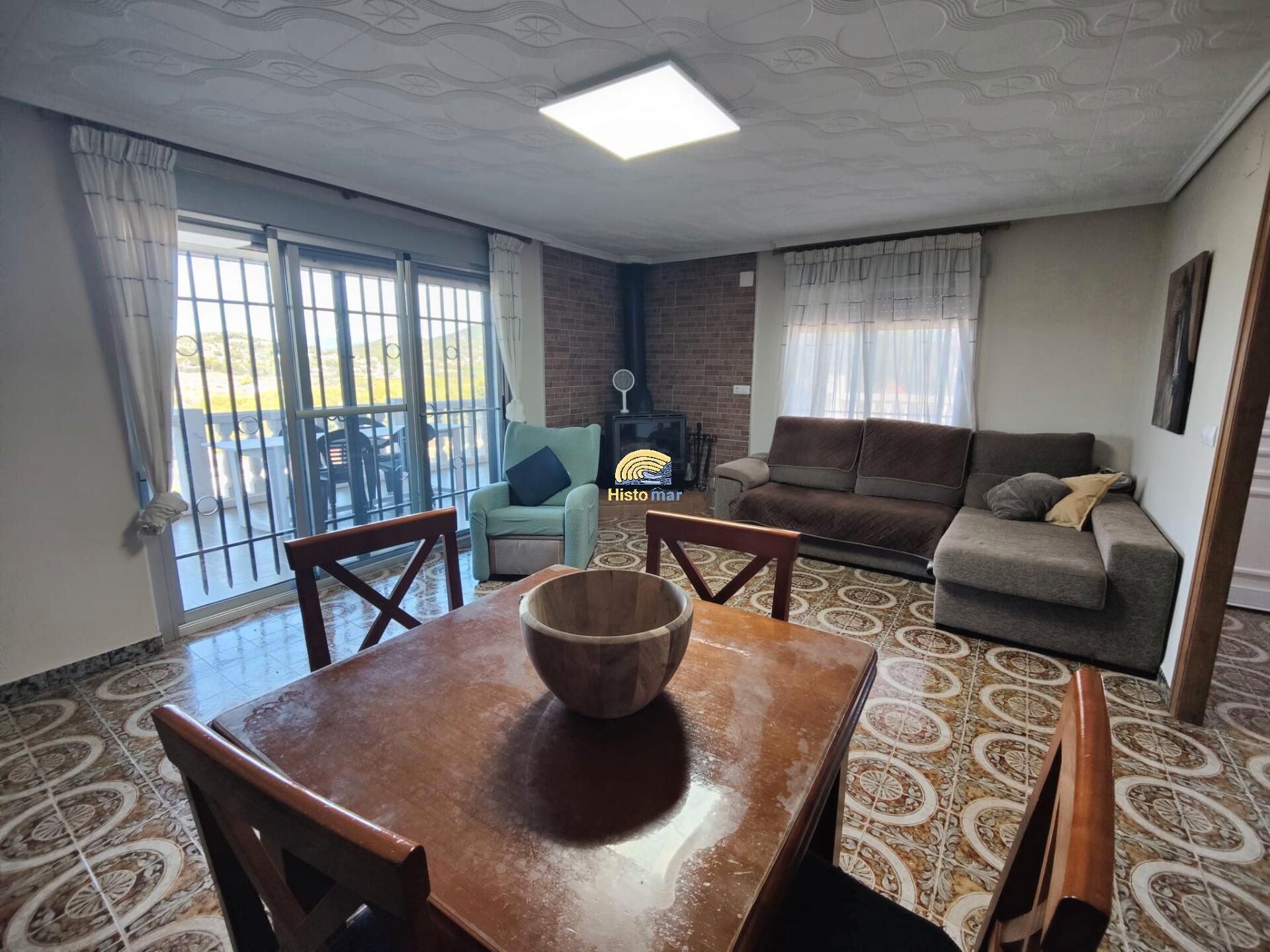 Sala d'estar de Casa o xalet en venda en Albalat dels Tarongers amb Aire condicionat, Jardí privat i Terrassa