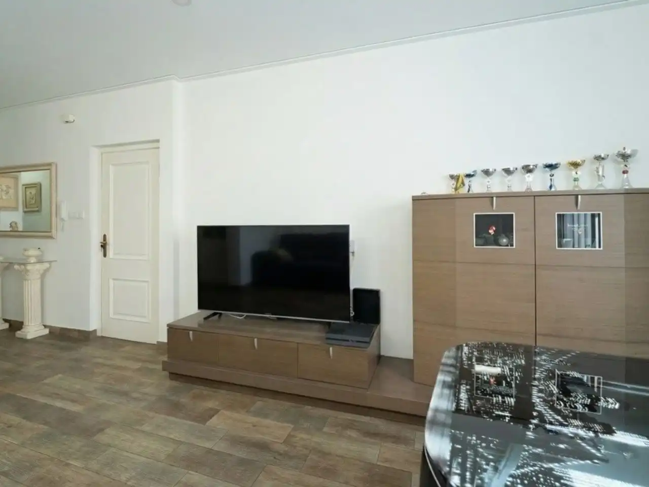 Sala de estar de Piso en venta en Carlet con Jardín privado, Terraza y Amueblado