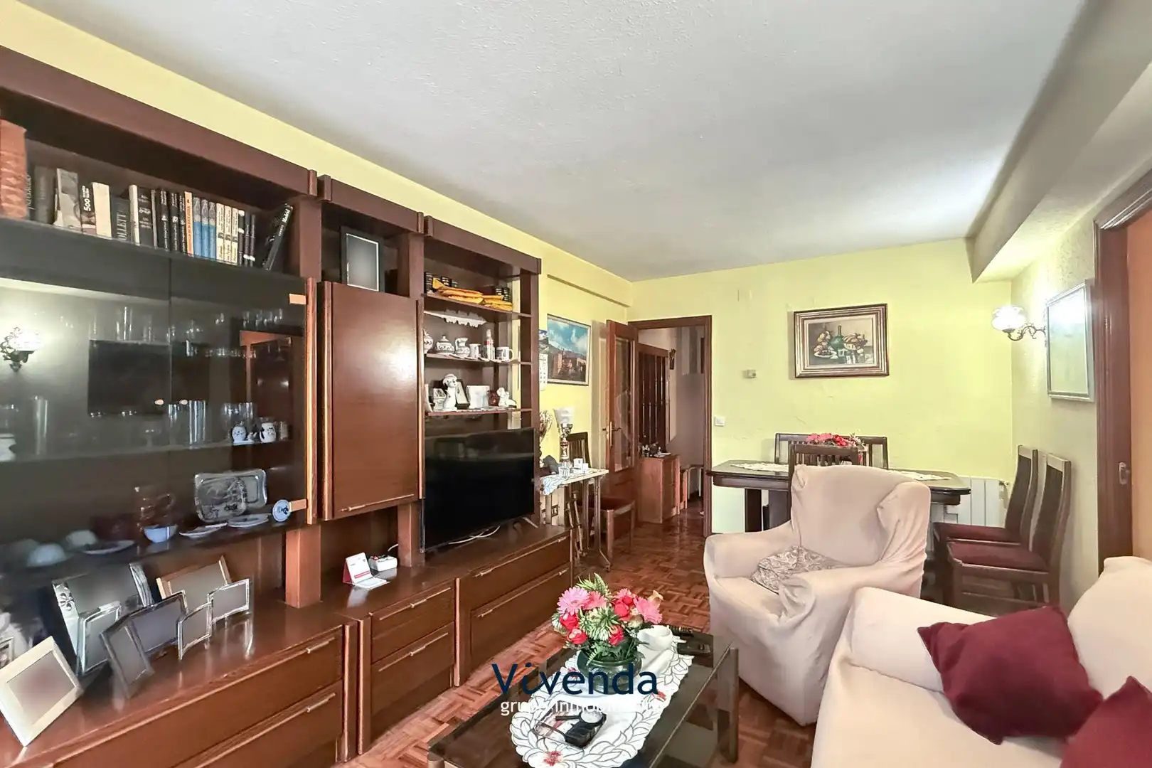 Sala d'estar de Pis en venda en Fuenlabrada amb Calefacció i Terrassa