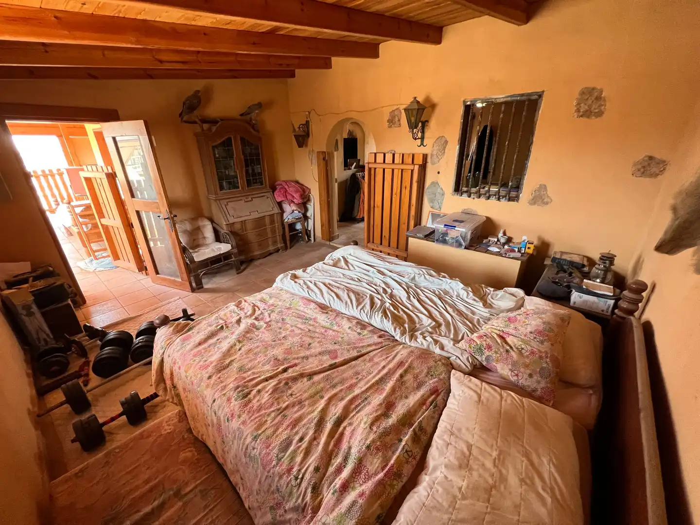 Dormitori de Finca rústica en venda en Tuineje amb Jardí privat, Terrassa i Traster
