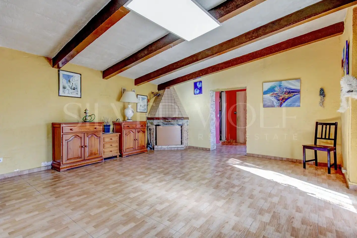 Sala d'estar de Casa o xalet en venda en Pontons amb Jardí privat, Terrassa i Traster