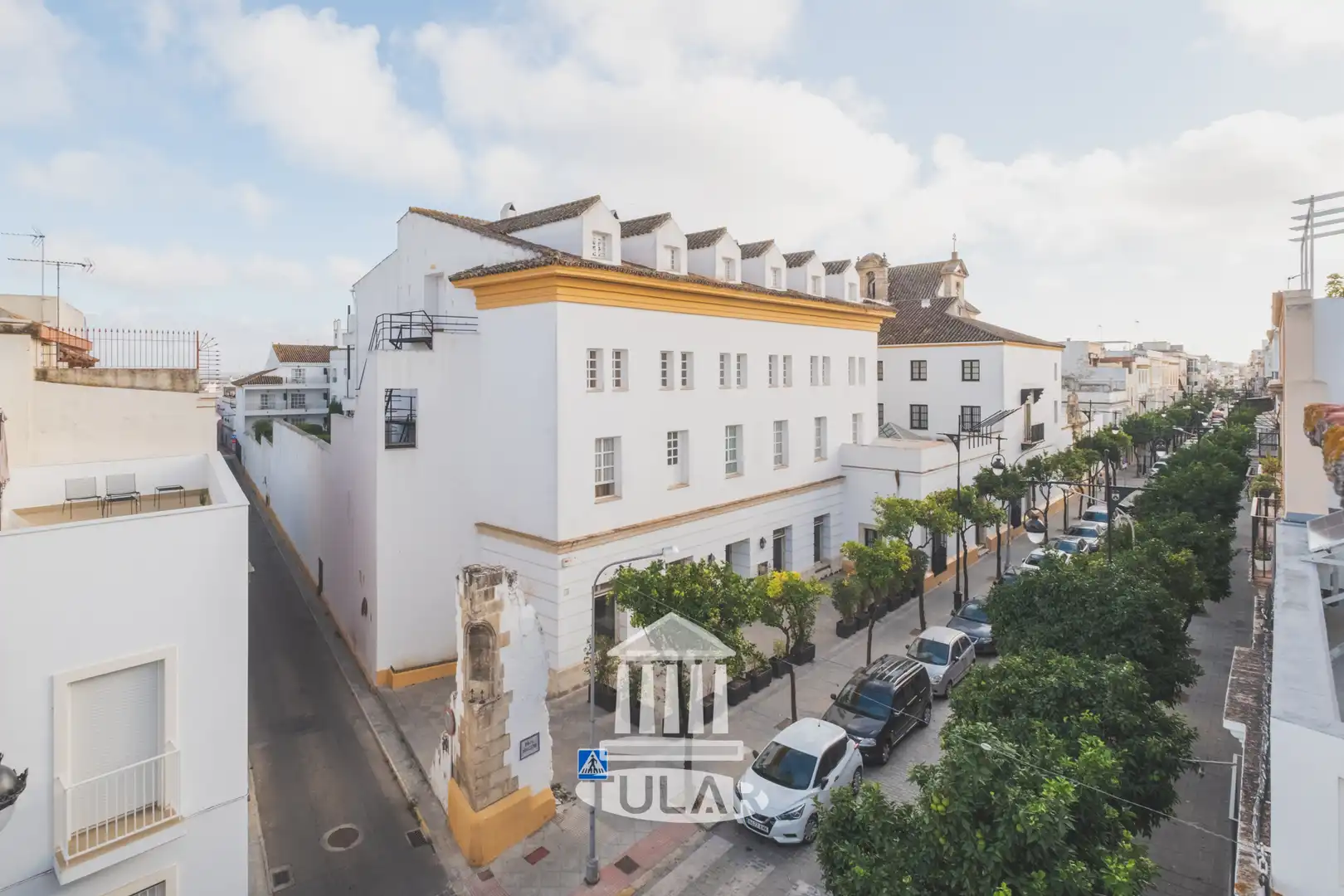 Exterior view of Houses for sale in El Puerto de Santa María  with Air Conditioner and Terrace
