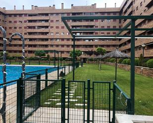 Swimming pool of Attic to rent in Seseña  with Heating, Parquet flooring and Terrace