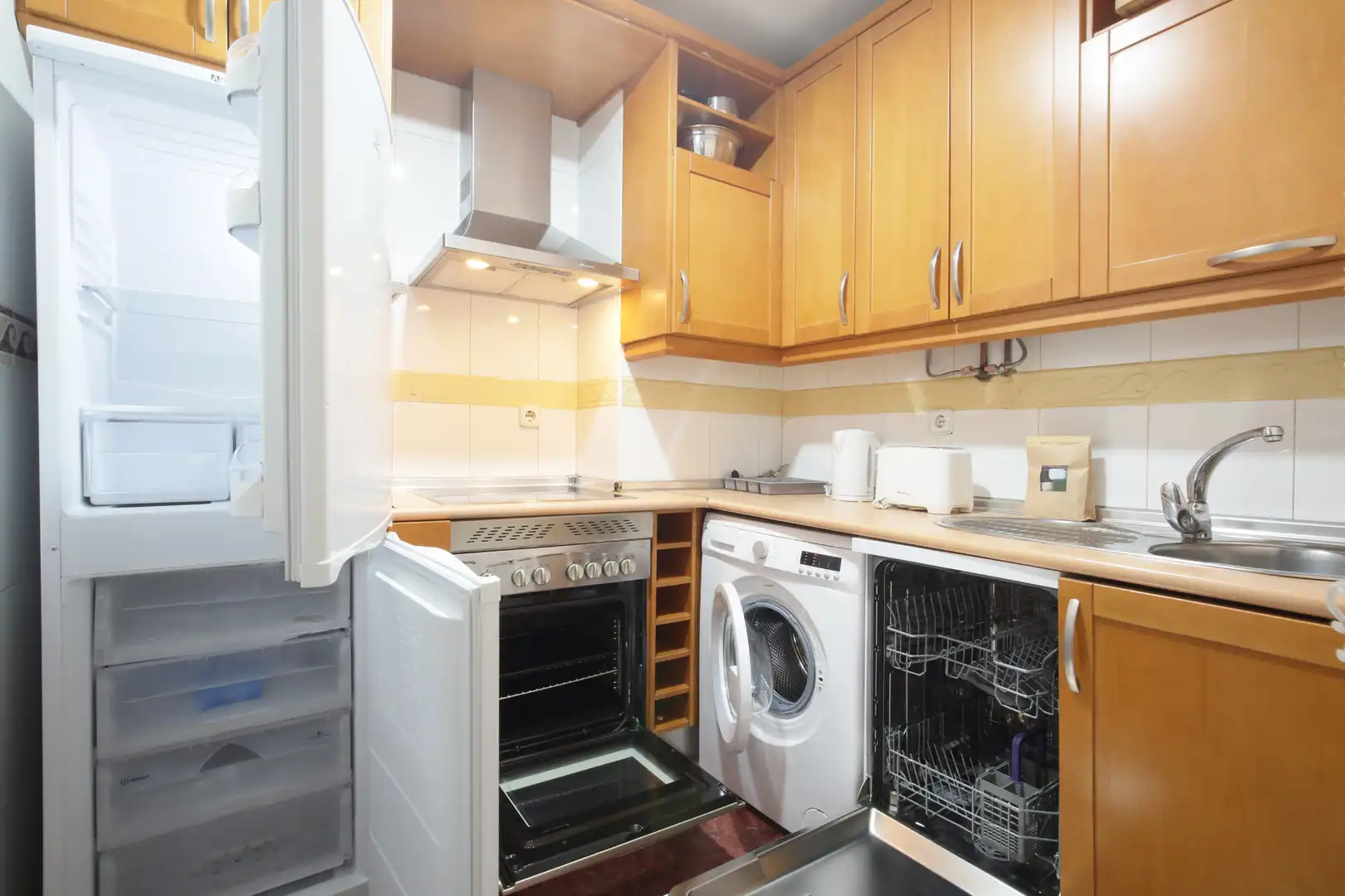 Cocina de Apartamento en venta en Madrid con Aire acondicionado, Calefacción y Amueblado
