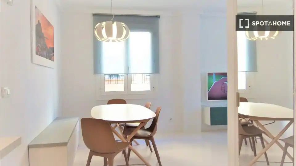 Dining room of Apartments for share in Alicante / Alacant  with Air Conditioner, Terrace and Furnished