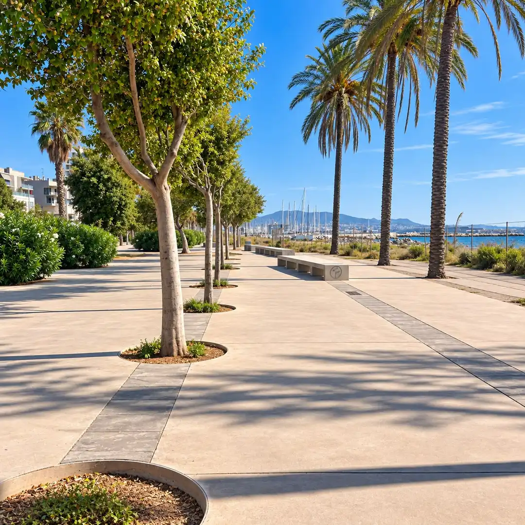 Vista exterior de Àtic en venda en Badalona amb Aire condicionat, Calefacció i Terrassa