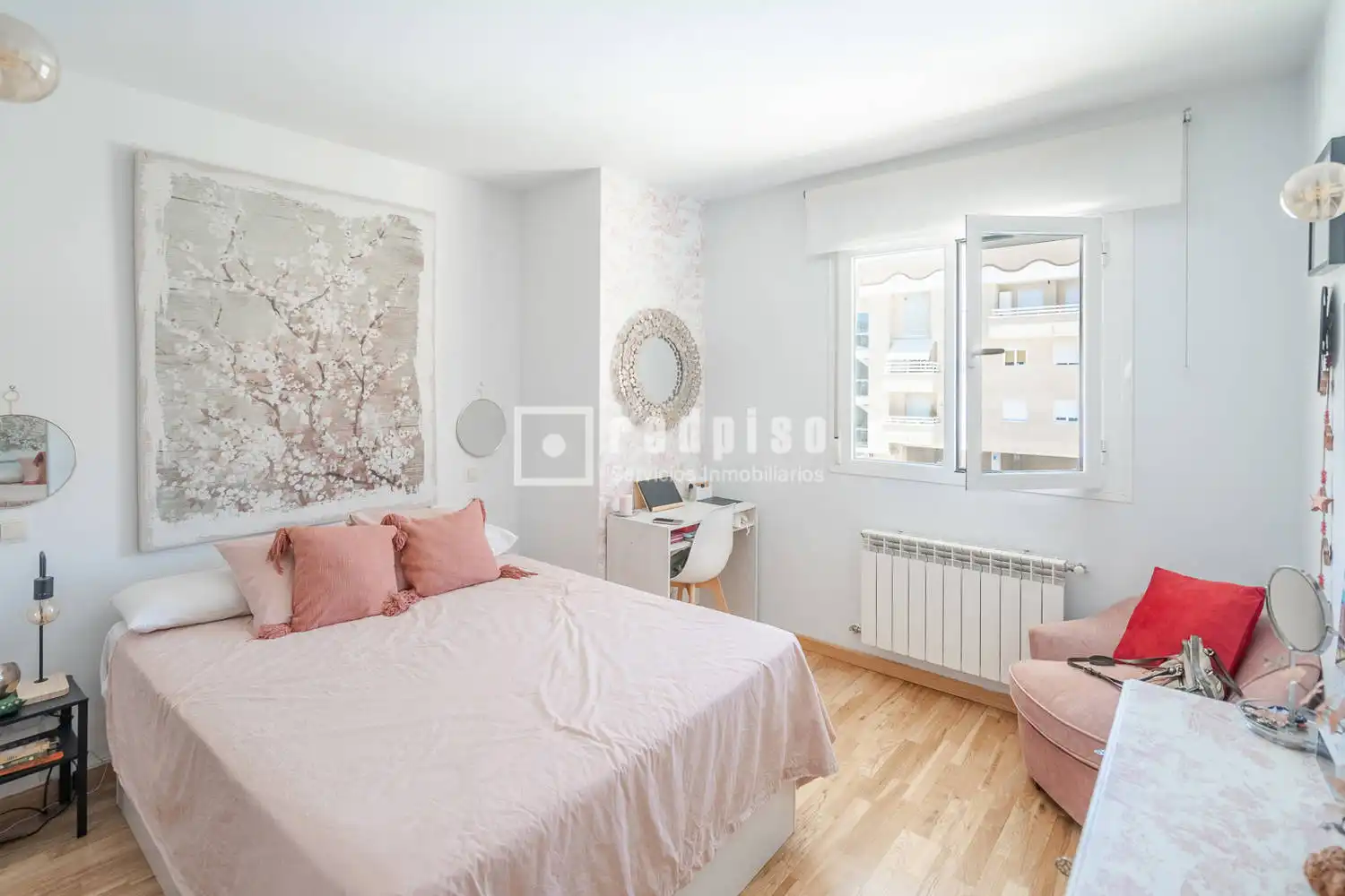 Schlafzimmer von Wohnung zum Verkauf in Arroyomolinos (Madrid) mit Klimaanlage, Heizung und Privatgarten