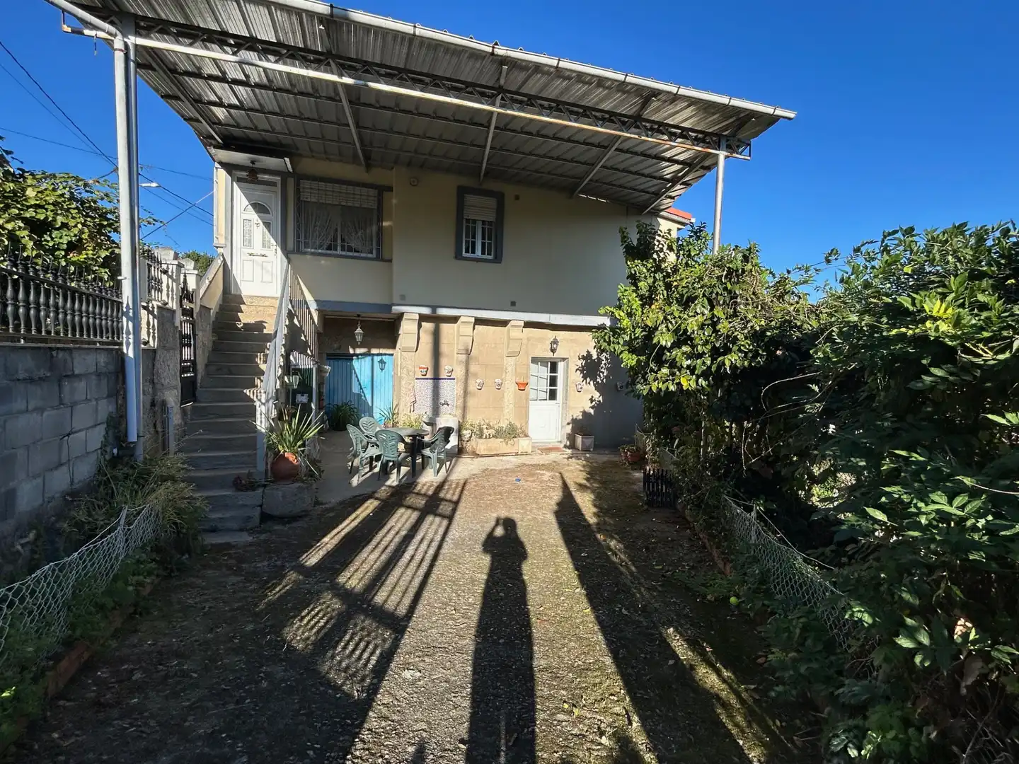 Vista exterior de Casa o xalet en venda en Maside amb Calefacció, Jardí privat i Terrassa