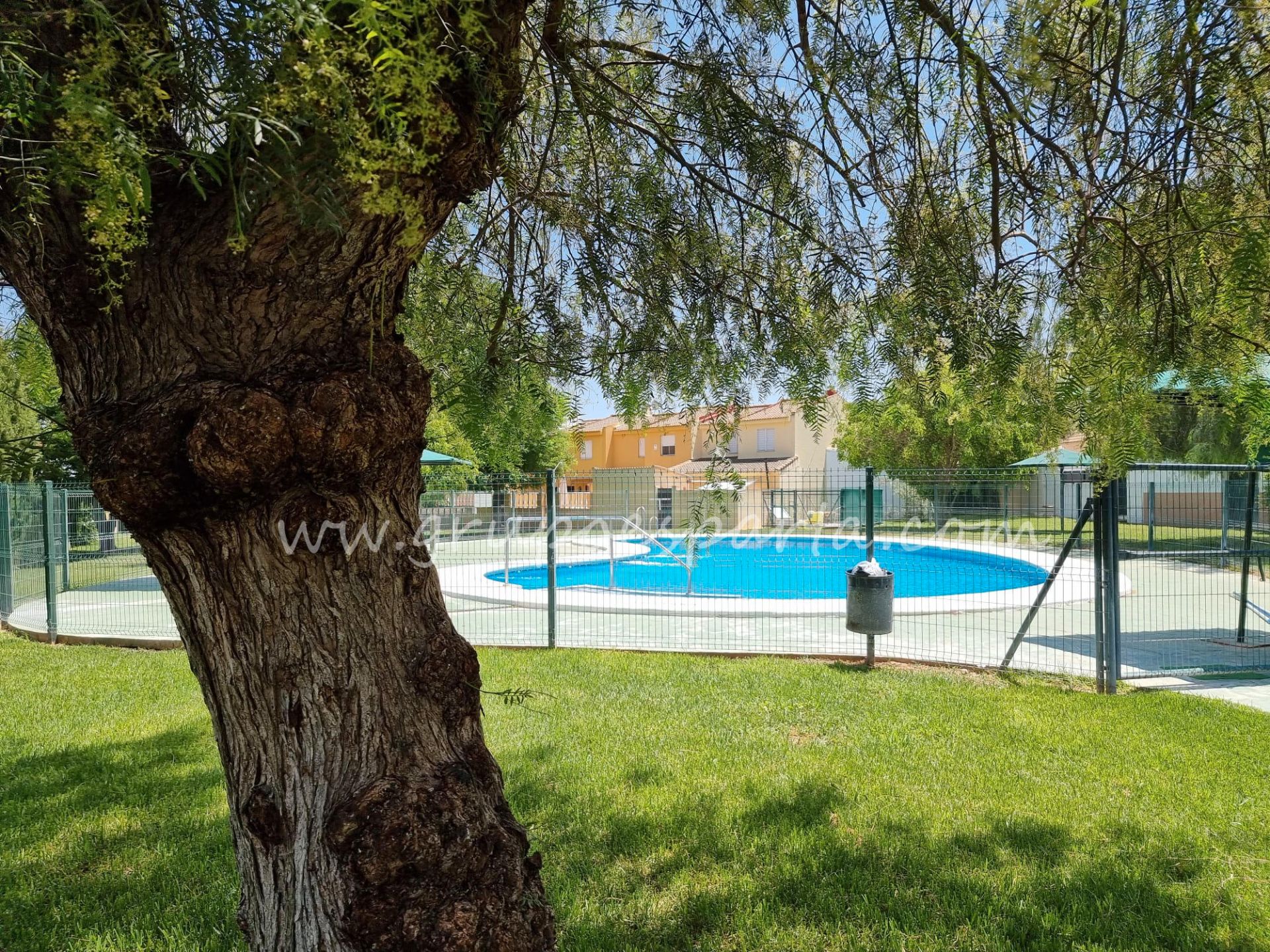 Piscina de Casa adosada en venda en Villanueva del Ariscal amb Aire condicionat i Piscina comunitària