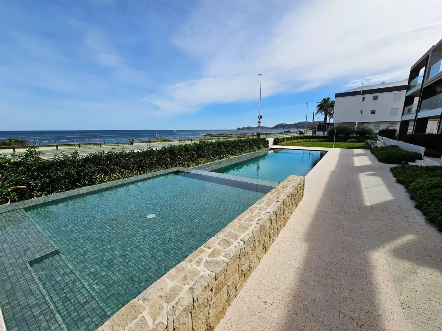 Piscina de Ático de alquiler en Jávea / Xàbia con Aire acondicionado, Calefacción y Jardín privado