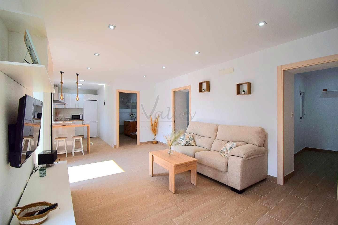 Sala de estar de Piso en venta en San Roque con Terraza y Amueblado