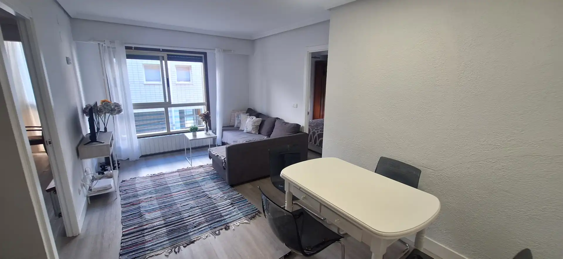 Wohnzimmer von Wohnungen zur Miete in Zarautz mit Möbliert, Ofen und Waschmaschine