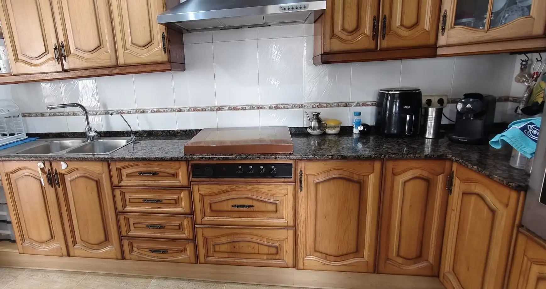 Cuina de Casa o xalet en venda en Cervelló amb Aire condicionat, Calefacció i Jardí privat