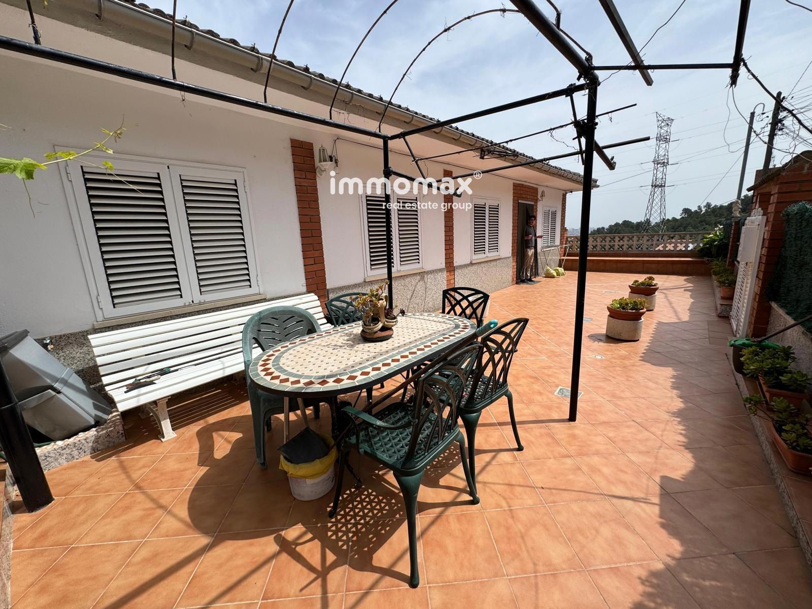 Terrassa de Casa o xalet en venda en Santa Coloma de Cervelló amb Calefacció, Terrassa i Traster