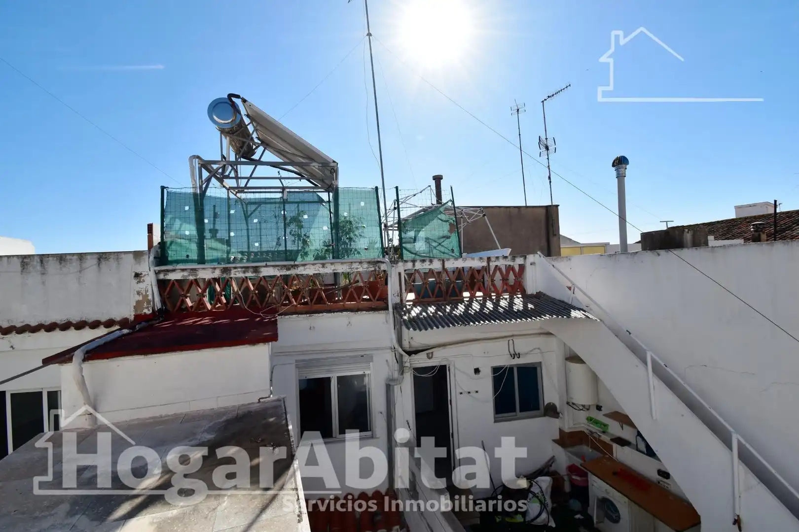 Vista exterior de Piso en venta en Bellreguard con Aire acondicionado, Calefacción y Terraza