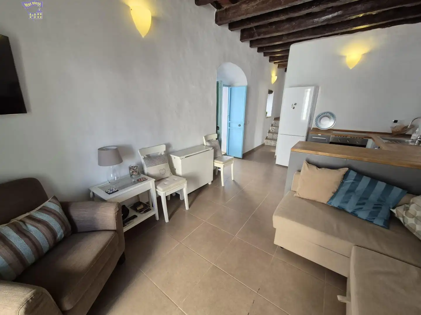 Sala d'estar de Casa o xalet en venda en Arcos de la Frontera