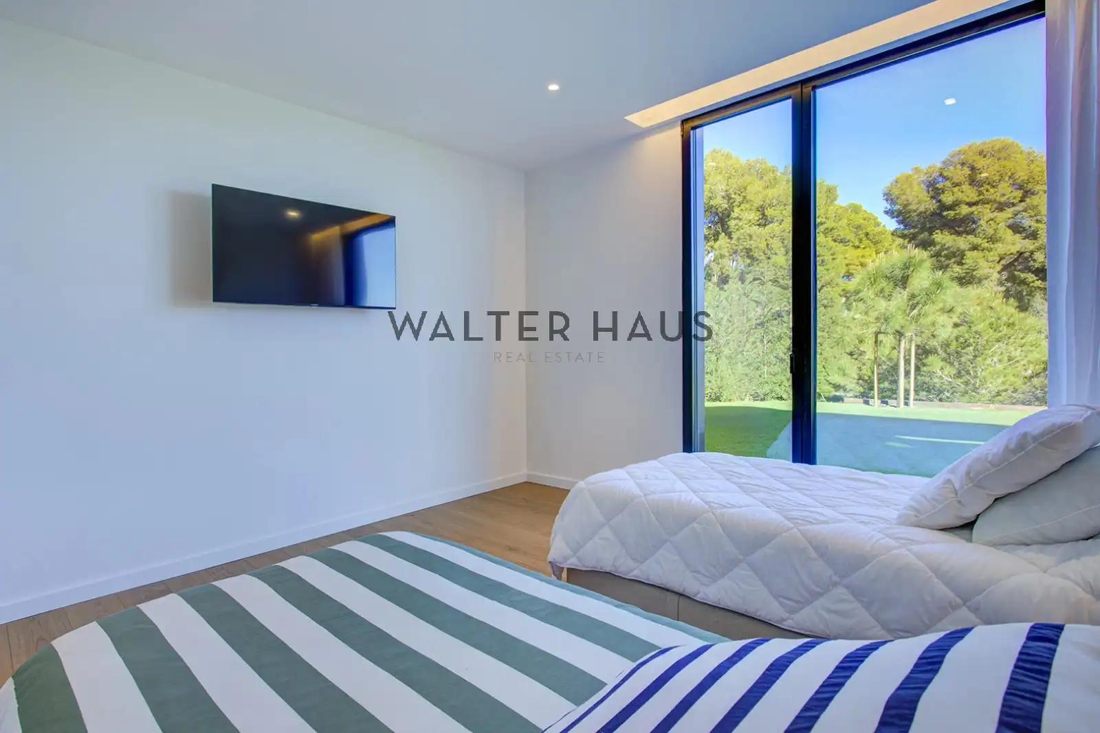 Bedroom of Houses for rent in Calonge i Sant Antoni  with Air Conditioner, Heating and Private garden