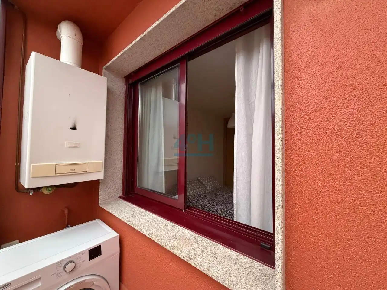 Terraza de Apartamento en venta en O Grove   con Calefacción, Terraza y Amueblado