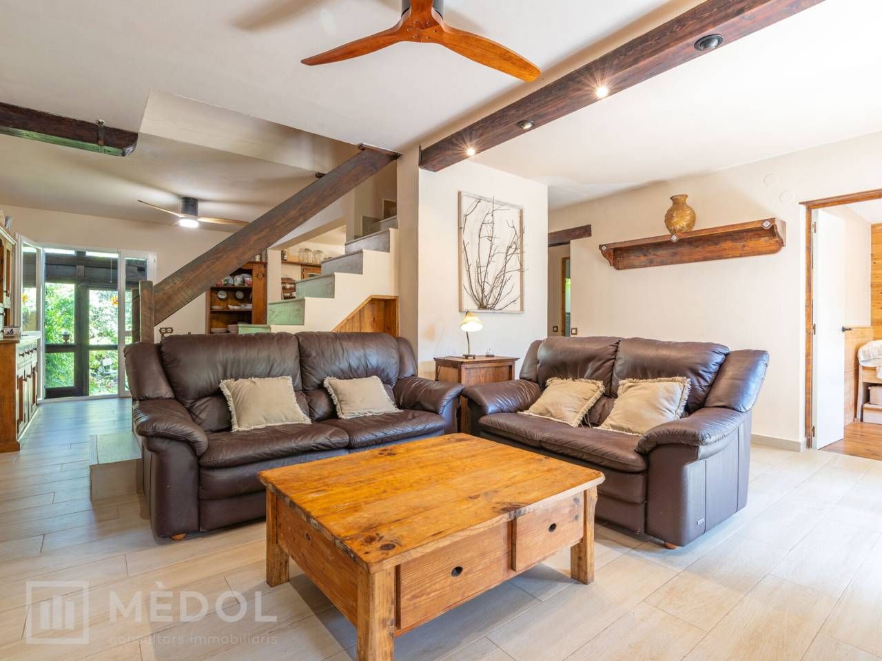 Living room of Single-family semi-detached for sale in Els Pallaresos
