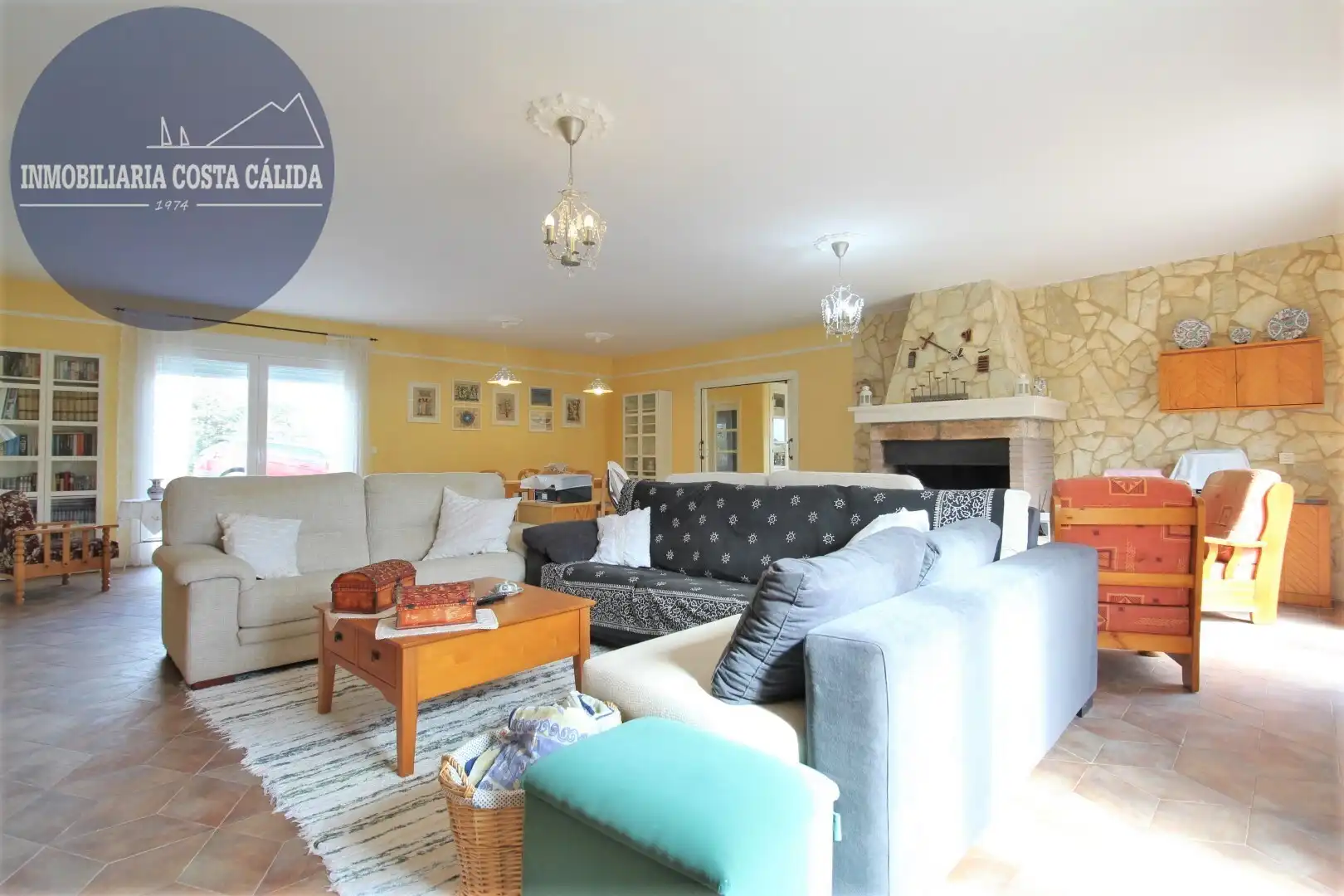 Living room of Country homes for sale in Lorca  with Heating, Private garden and Terrace