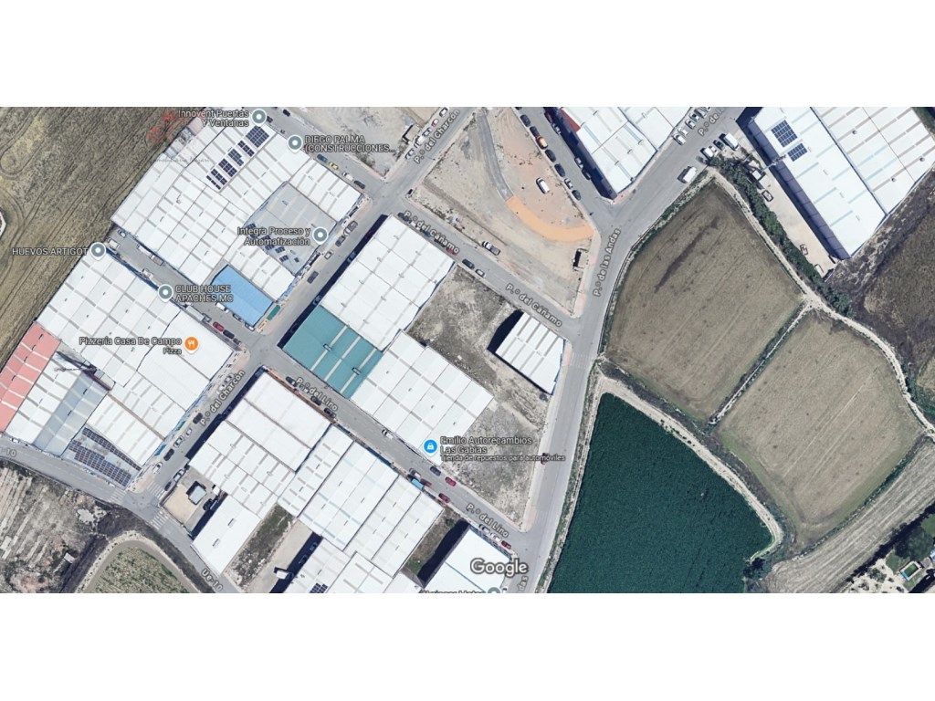 Vista exterior de Terreny industrial en venda en Las Gabias