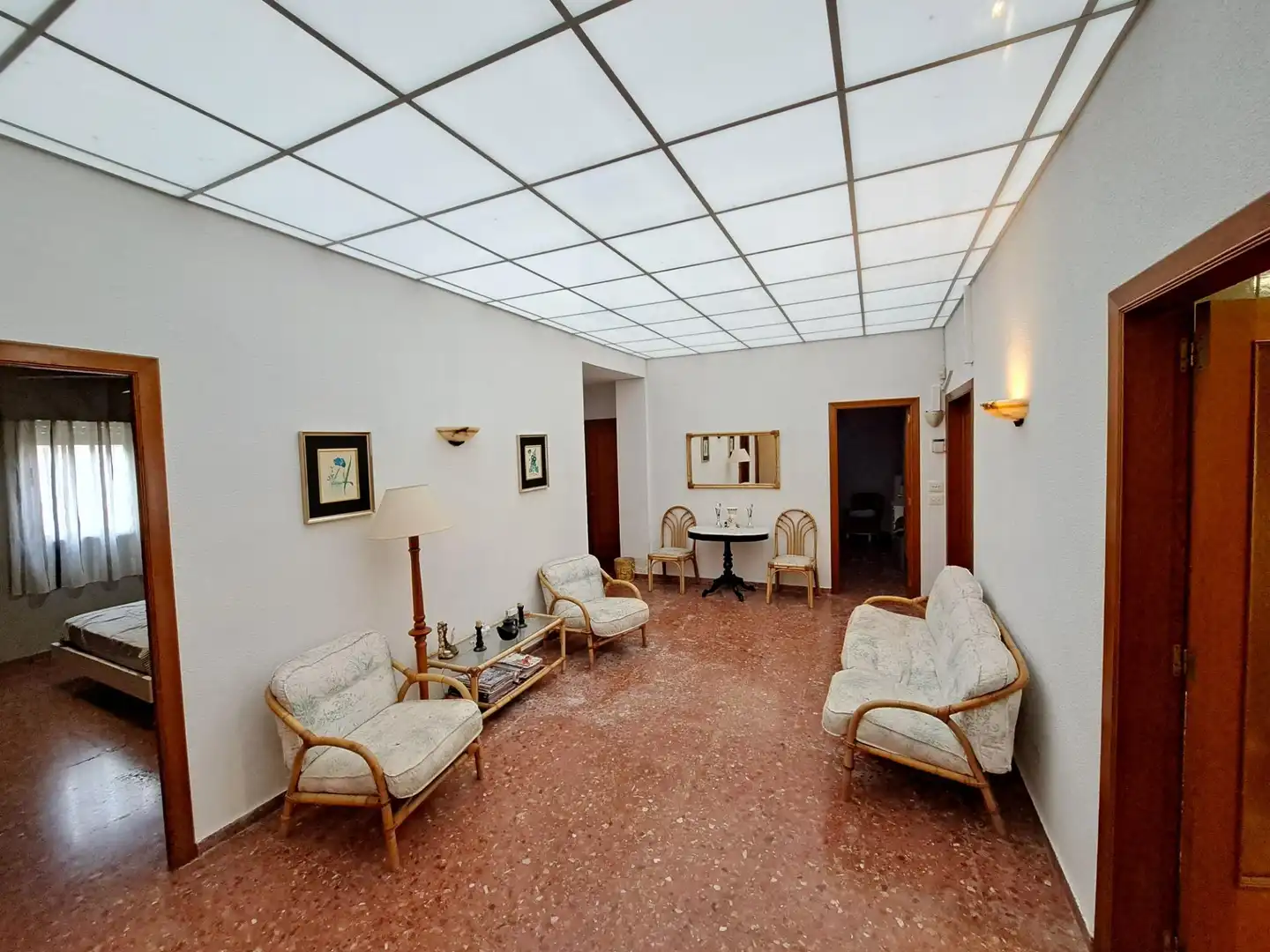 Sala de estar de Casa o chalet en venta en Alzira con Aire acondicionado, Jardín privado y Terraza