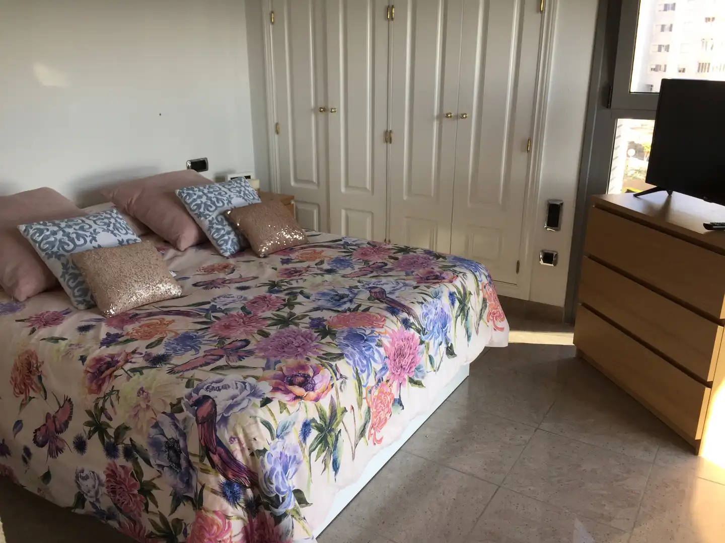 Bedroom of Apartments for sale in Benicasim / Benicàssim  with Air Conditioner, Terrace and Storage room
