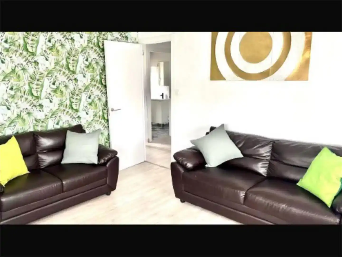 Sala de estar de Planta baja de alquiler en Robleda con Jardín privado, Trastero y Amueblado