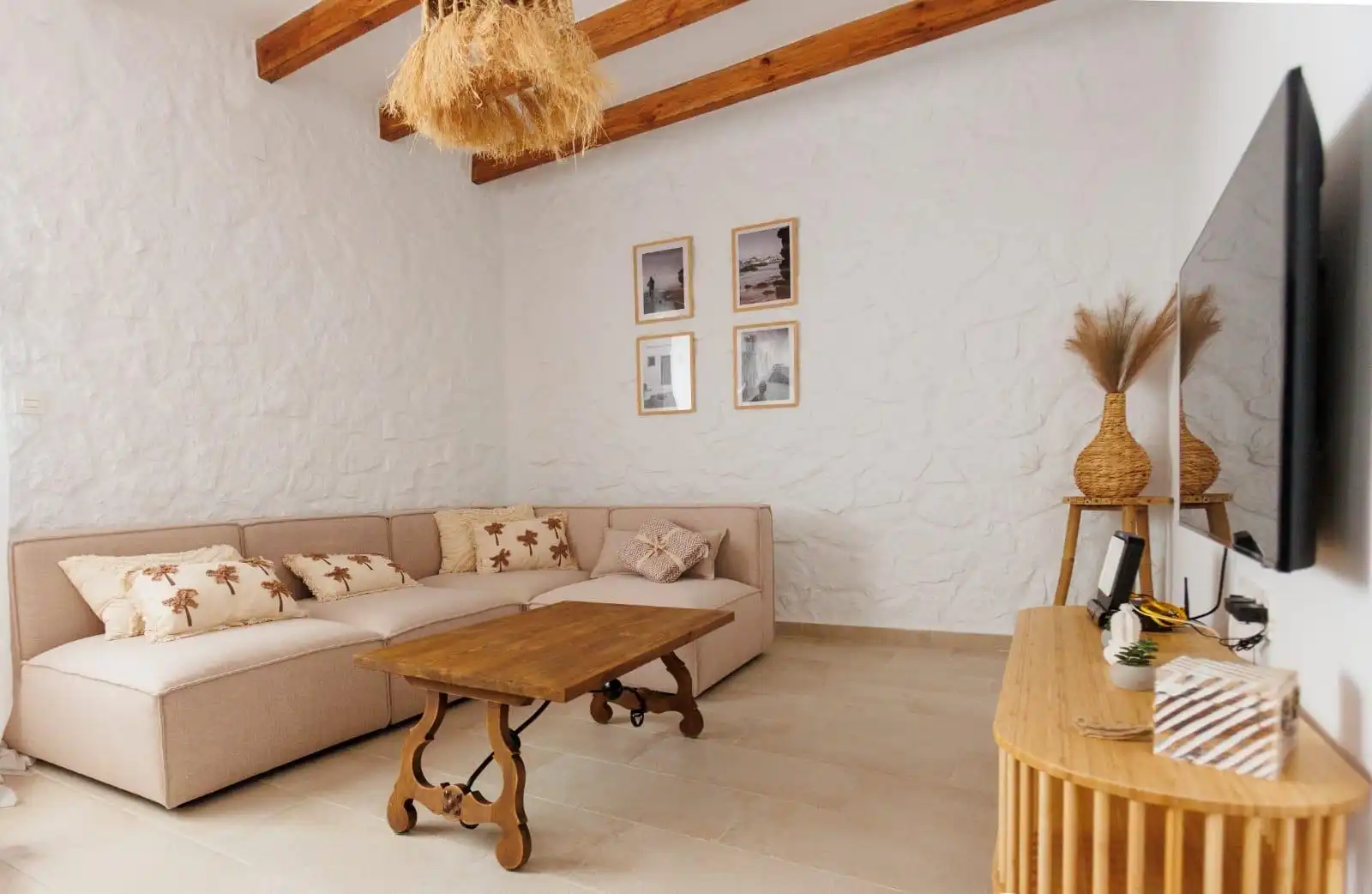 Living room of Houses for sale in Salobreña  with Air Conditioner, Terrace and Swimming Pool