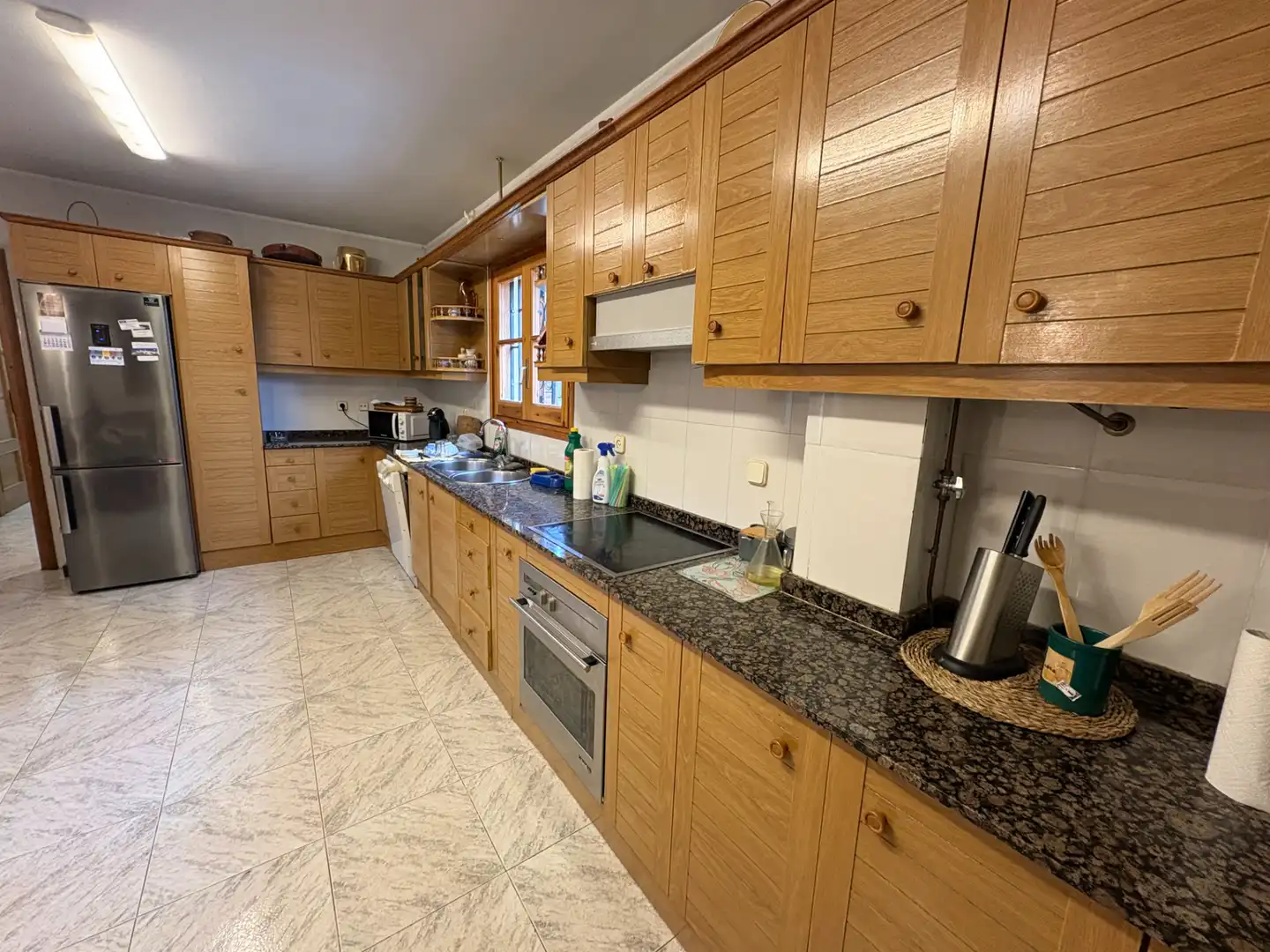 Cuina de Casa o xalet en venda en Vallgorguina amb Aire condicionat, Calefacció i Jardí privat