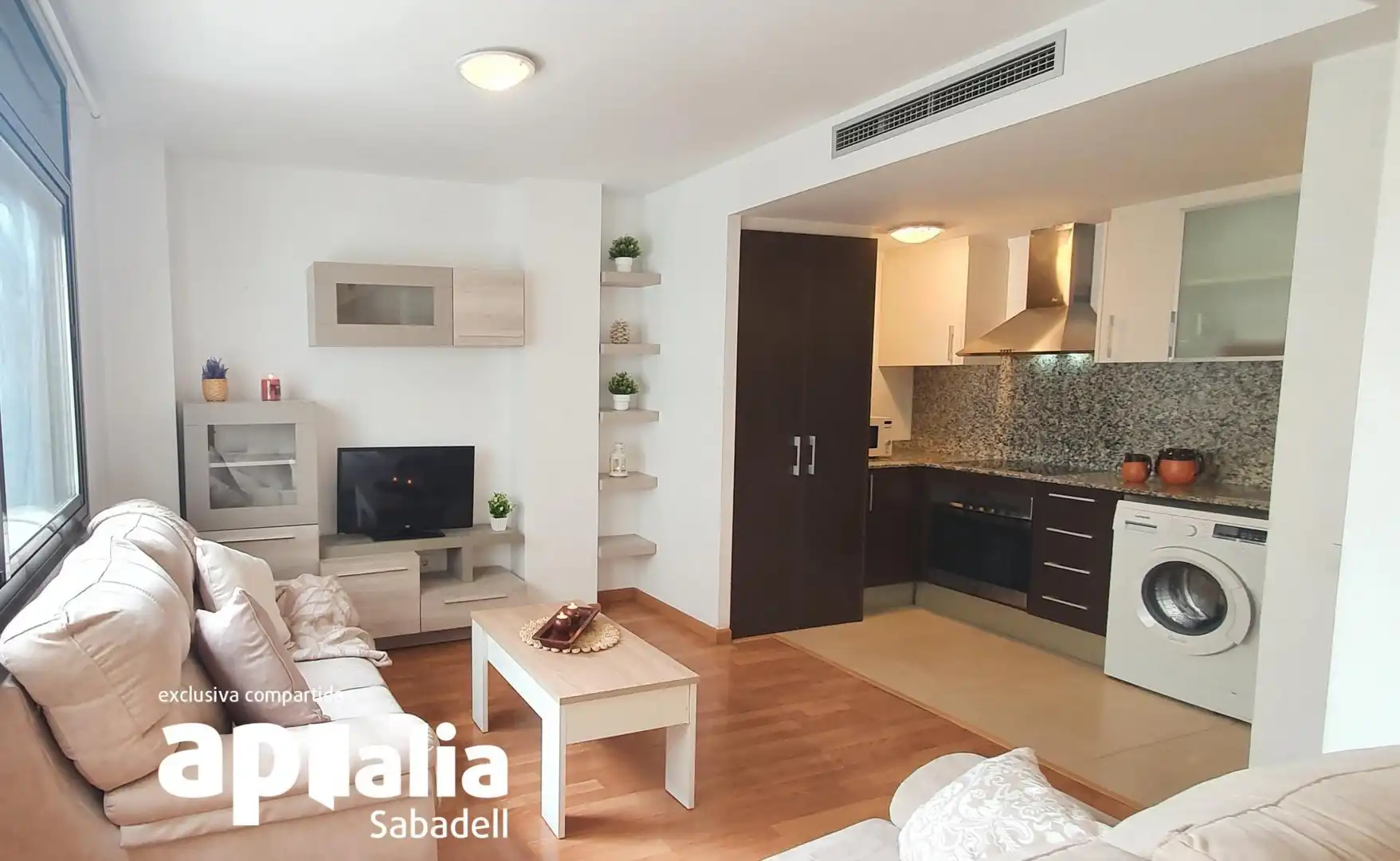 Sala d'estar de Pis en venda en Centre - Sant Oleguer